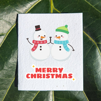 Christmas Card "Snowmen"