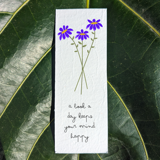 Generic Bookmark "River Swan Daisy"