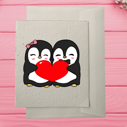 Penguins in love