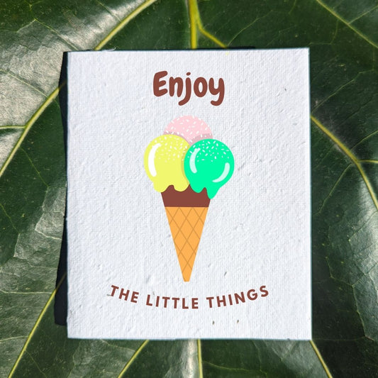 Fun card "Enjoy life"