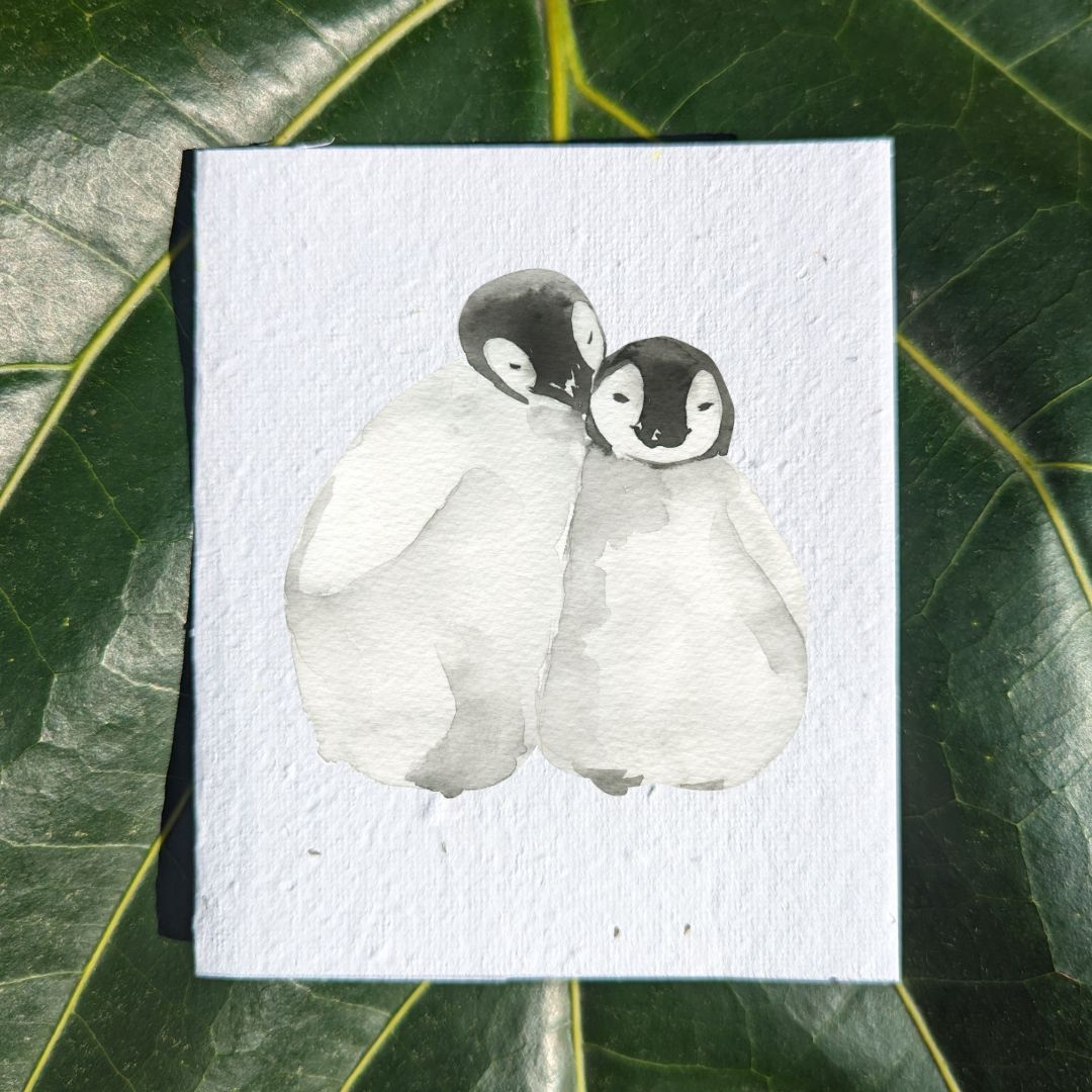 Wildlife card "Penguin"